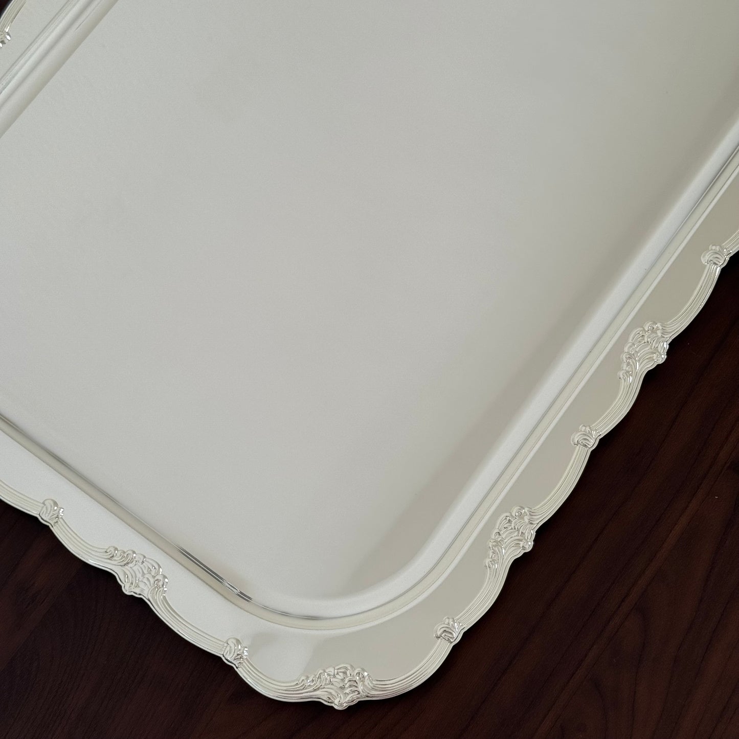 Silver tray