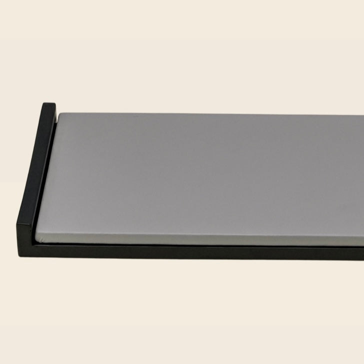 Grey serving tray