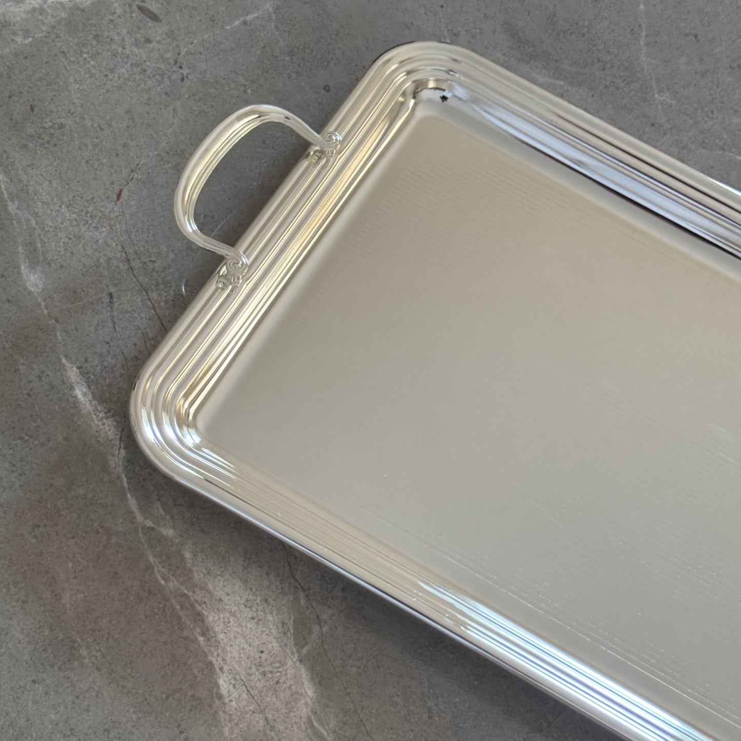 Silver tray