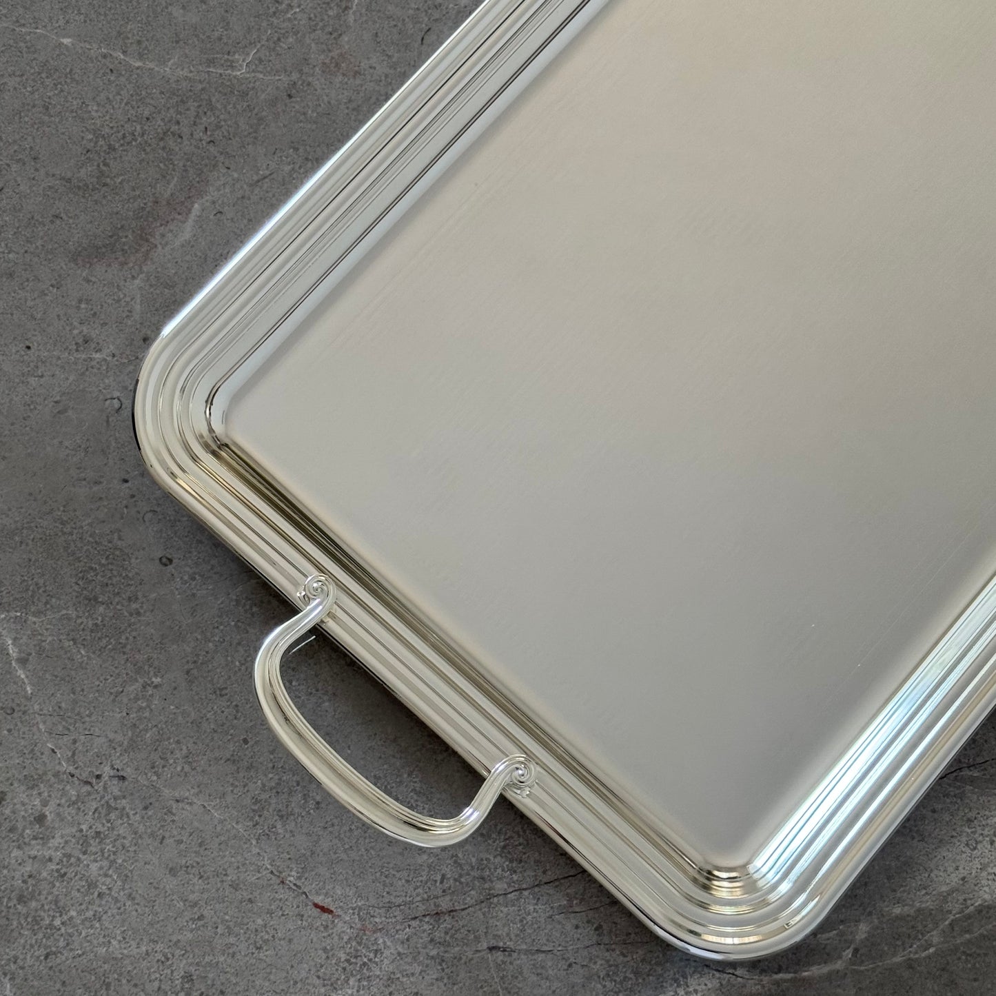 Silver tray