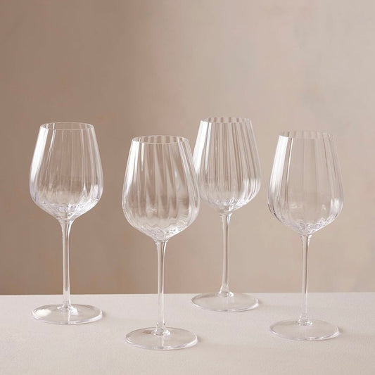 6-piece glass cup set
