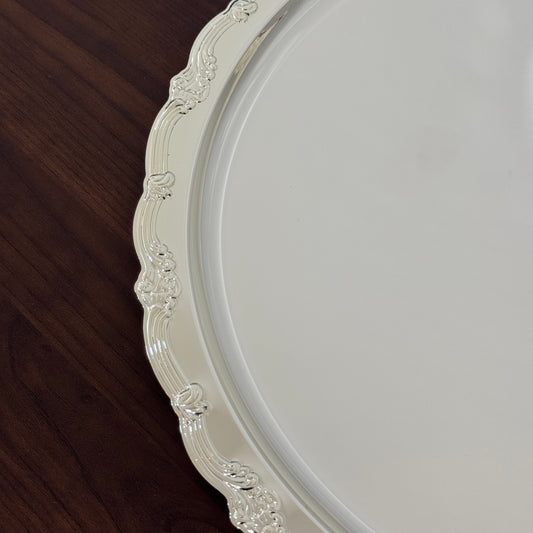 Round luxury tray