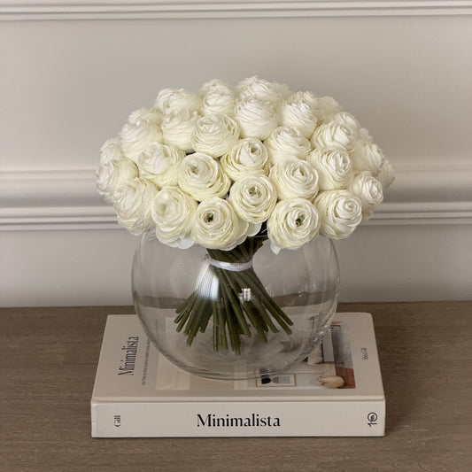 White Artificial flower