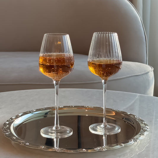 6-piece glass cup set